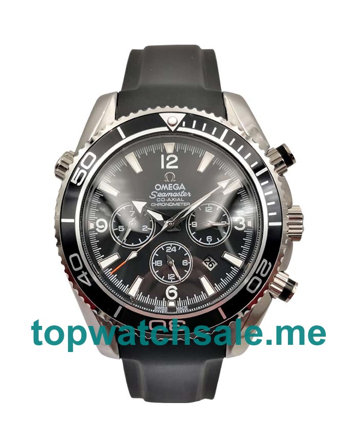 UK Black Dials Steel Omega Seamaster Planet Ocean 2210.50.00 Replica Watches