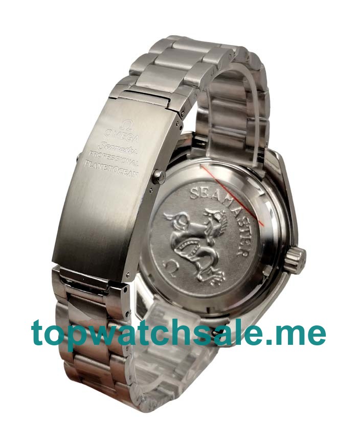 Orange Bezels Replica Omega Seamaster Planet Ocean 232.30.42.21.01.002 Black Dials Watches UK
