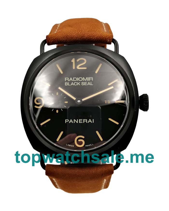 UK Black Dials Black Ceramic Panerai Radiomir PAM00292 Replica Watches