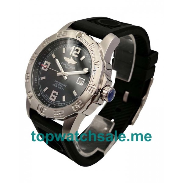 UK Black Dials Steel Breitling Colt A74387 Replica Watches