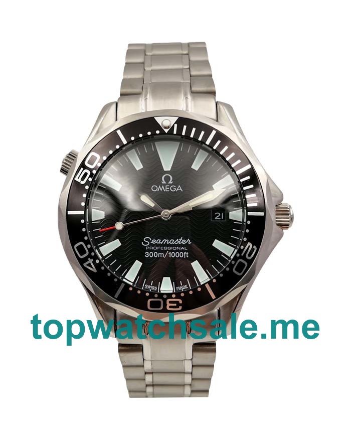 UK Black Dials Steel Omega Seamaster 300 M 2254.50.00 Replica Watches
