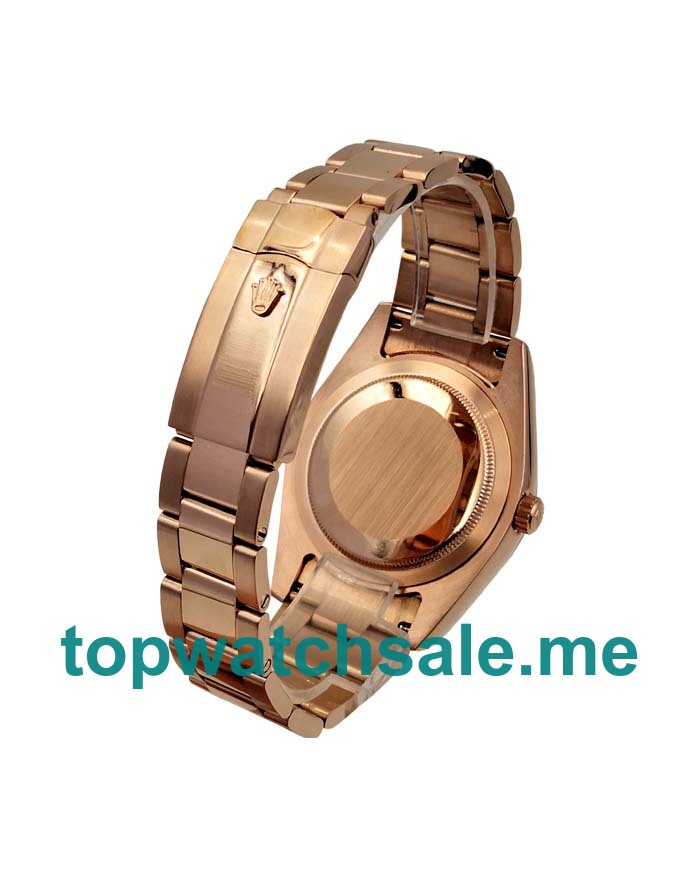 UK Champagne Dials Rose Gold Rolex Sky-Dweller 326935 Replica Watches