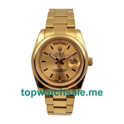 Champagne Dials Fake Rolex Day Date 118238 Watches UK For Sale
