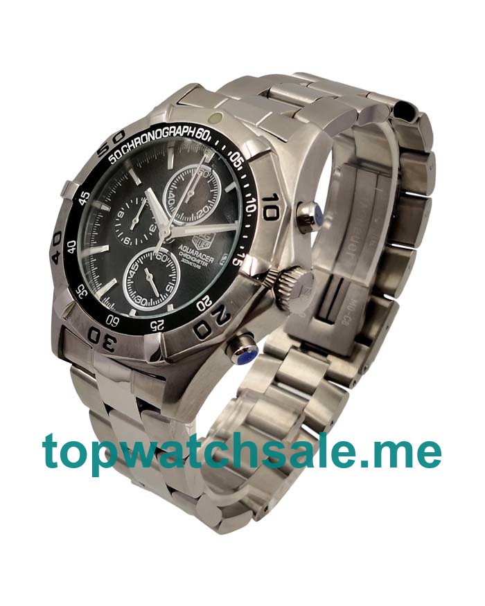 UK Black Dials Steel TAG Heuer Aquaracer CAF2110.BA0809 Replica Watches