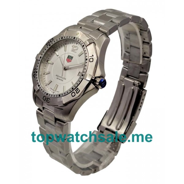 UK Silver Dials Steel TAG Heuer Aquaracer WAF1111.BA0801 Replica Watches