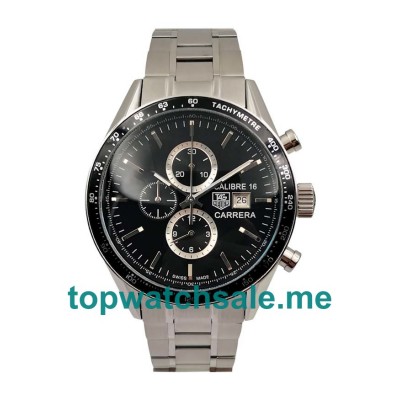 UK Black Dials Steel TAG Heuer Carrera WAS2150.BD0733 Replica Watches