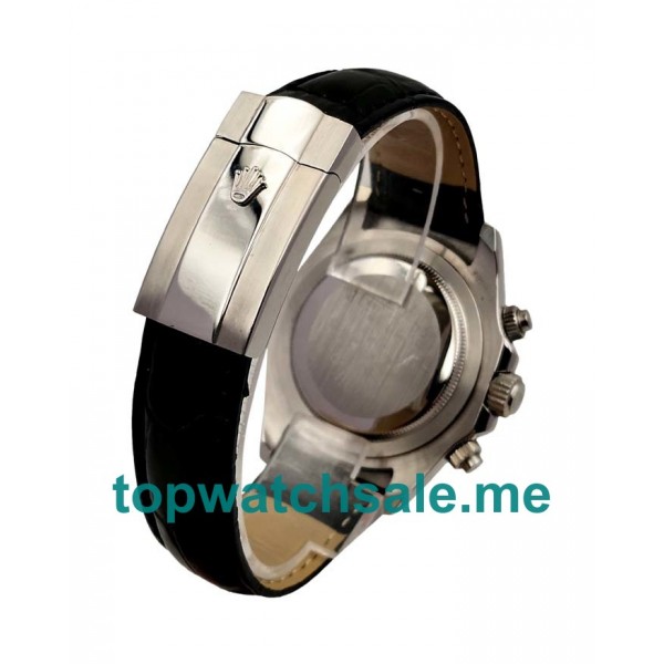 UK White Dials White Gold Rolex Daytona 116519 Replica Watches