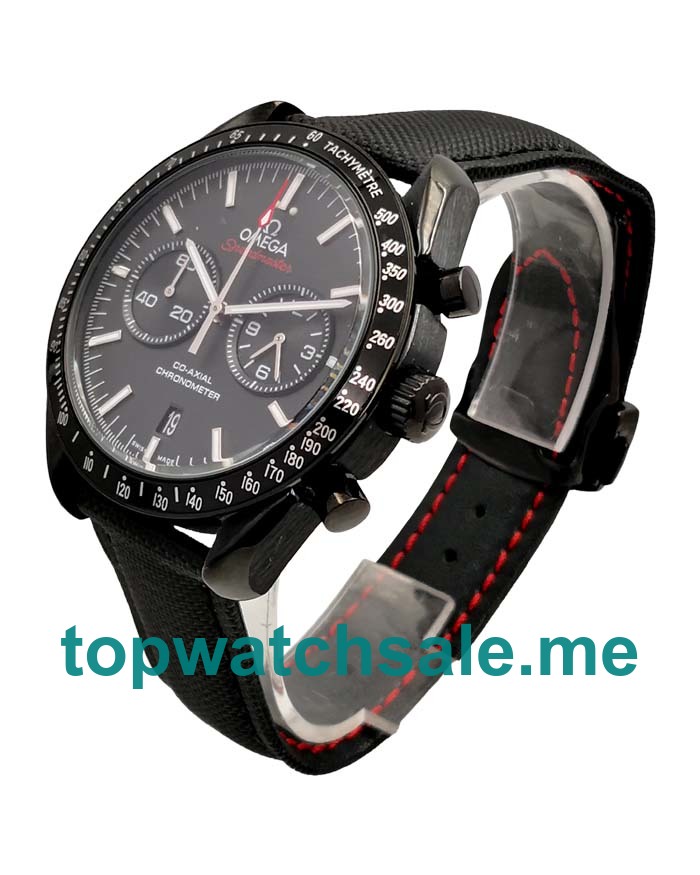 UK Black Dials Black Ceramic Omega Speedmaster 311.92.44.51.01.003 Replica Watches