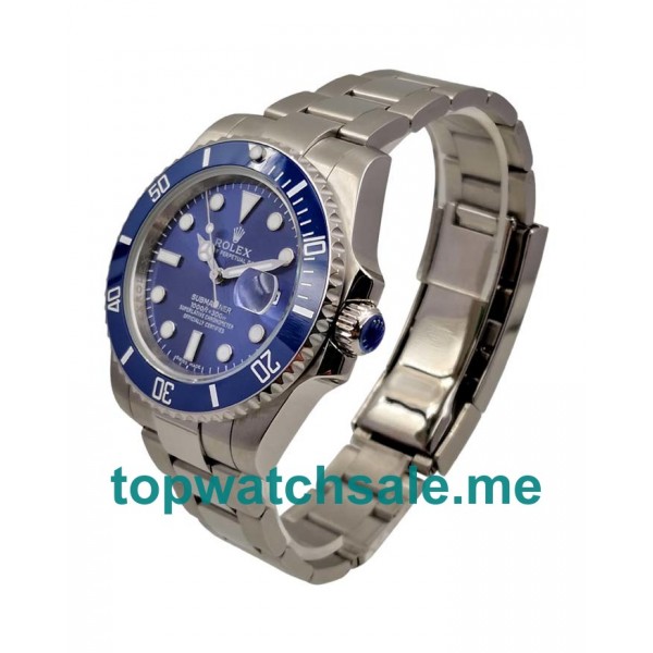 UK Blue Dials Steel Rolex Submariner 116619 LB Replica Watches