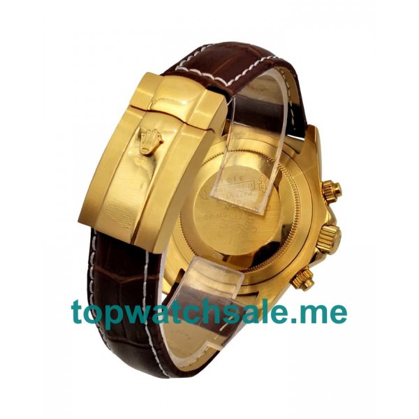 UK Gold Dials Gold Rolex Daytona 116518 Replica Watches