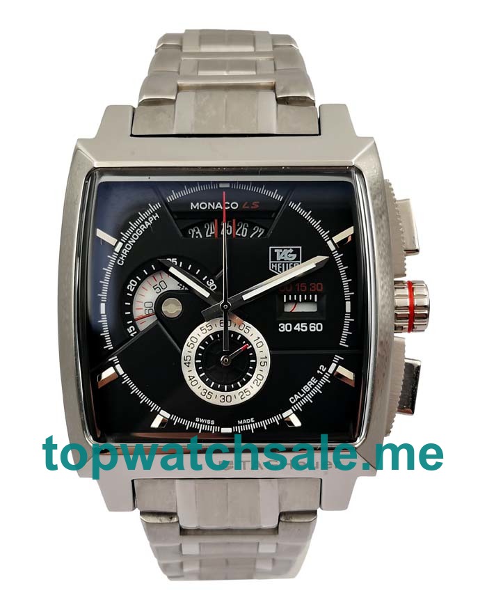 UK Black Dials Steel Replica TAG Heuer Monaco CAL2110.BA0781 Watches