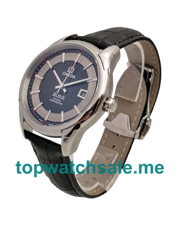 UK Black Dials Steel Omega De Ville 431.33.41.21.01.001 Replica Watches