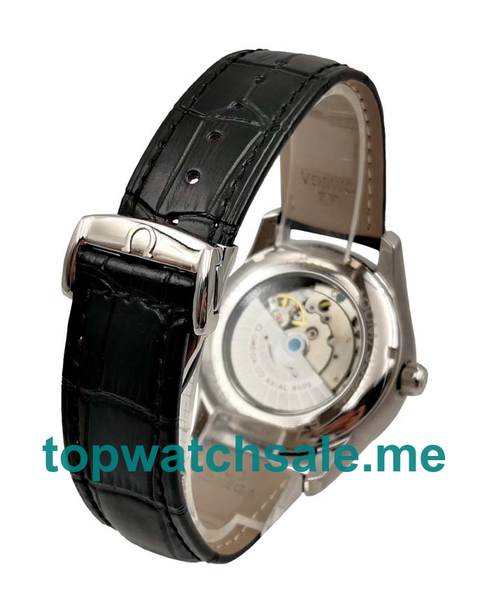 UK Black Dials Steel Omega De Ville Hour Vision 431.13.41.21.01.001 Replica Watches