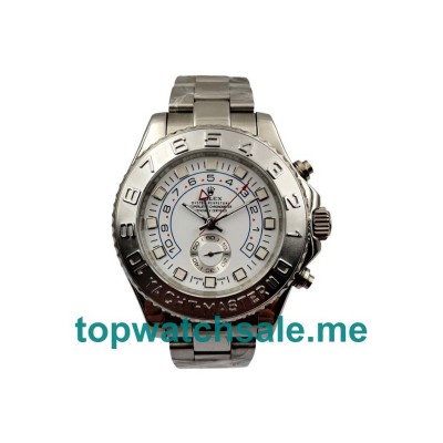 UK White Dials White Gold Rolex Yacht-Master II 116689 Replica Watches