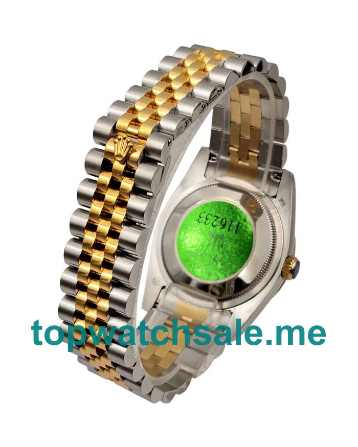 UK Silver Dials Steel And Gold Rolex Datejust 116233 Replica Watches