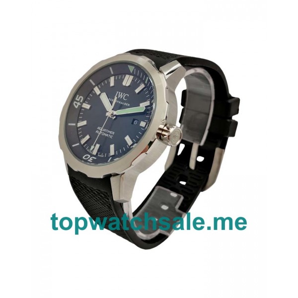 UK Black Dials Steel IWC Aquatimer IW329001 Replica Watches
