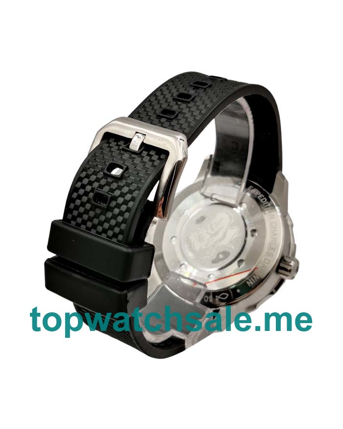 UK Black Dials Steel IWC Aquatimer IW329001 Replica Watches