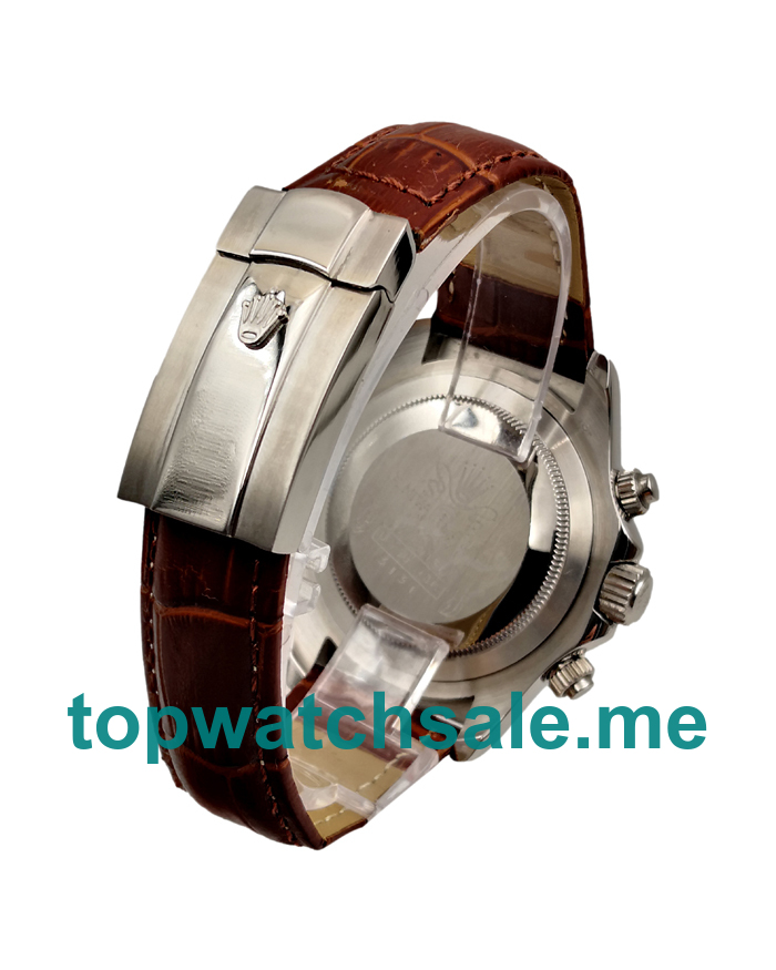 UK White Dials Steel Rolex Daytona 116519 Replica Watches