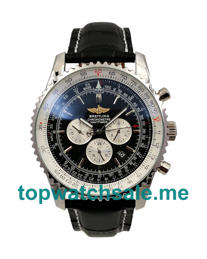 UK Black Dials Steel Breitling Navitimer AB0127211C1A1 Replica Watches