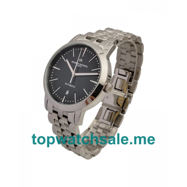 UK Black Dials Steel Vacheron Constantin Overseas 170871 Replica Watches