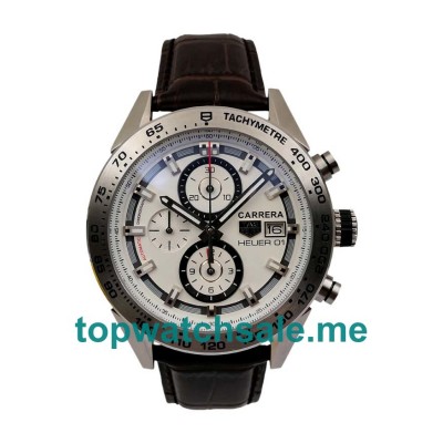 UK White Dials Replica TAG Heuer Carrera CAR208Z.FT6046 Quartz Watches