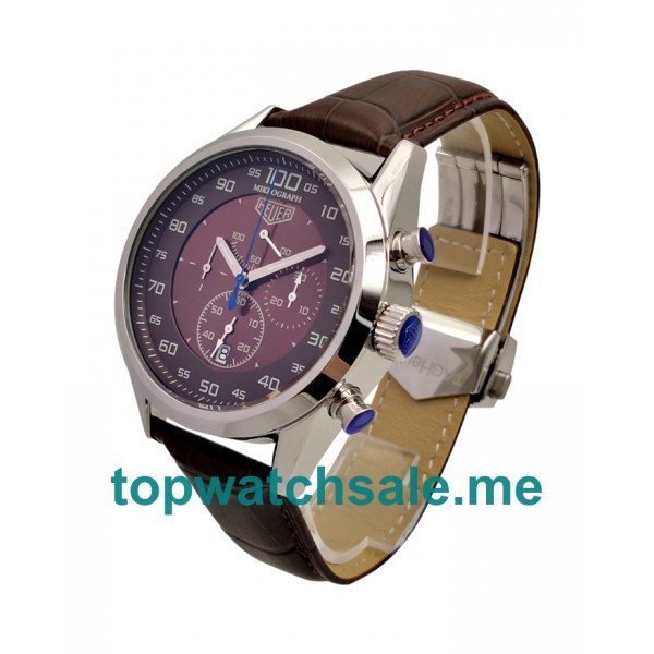 UK Brown Dials Steel TAG Heuer Monaco 170952 Replica Watches