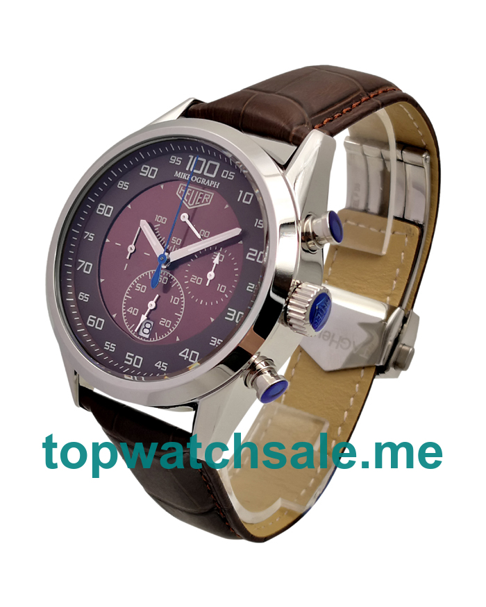 UK Brown Dials Steel TAG Heuer Monaco 170952 Replica Watches