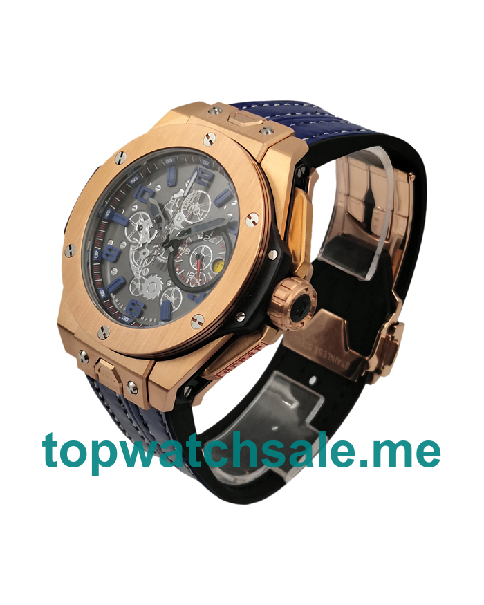 UK Black Dials Rose Gold Hublot Big Bang 411.OX.5189.RX Replica Watches
