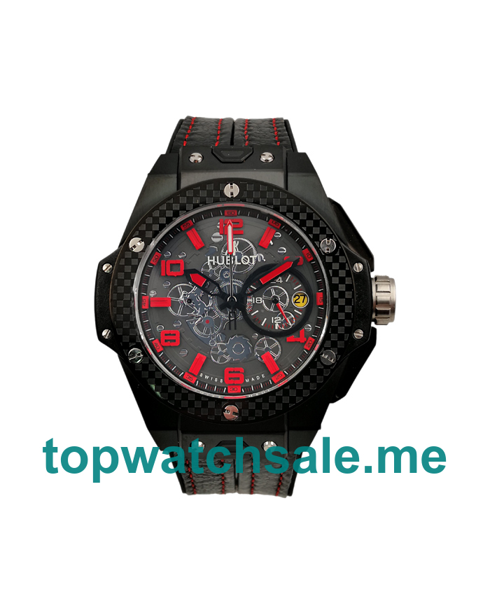 UK Tungsten Steel Replica Hublot Big Bang Ferrari 402.QU.0113.WR 48MM Watches