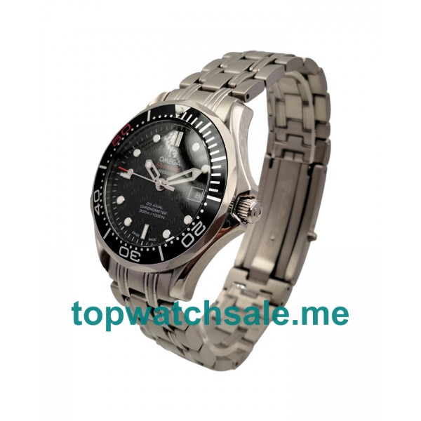 UK Steel Replica Omega Seamaster 300 M 212.30.41.20.01.005 Black Dials Watches