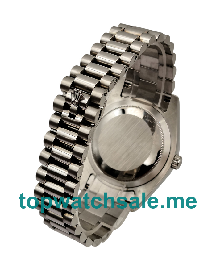 UK Blue Dials Steel Rolex Day-Date 228239 Replica Watches