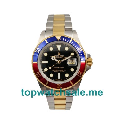 UK Black Dials Steel And Gold Rolex Submariner 116613 Replica Watches