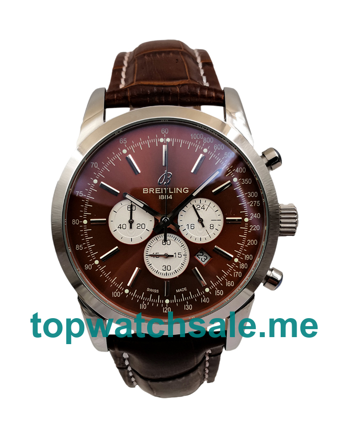 Coffee Dials UK Breitling Transocean Chronograph AB015212 Quartz Replica Watches