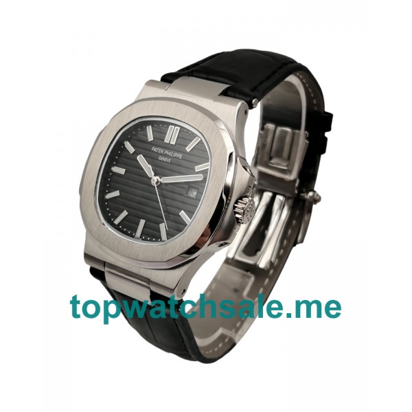 UK Black Dials Steel Patek Philippe Nautilus 5711G Replica Watches