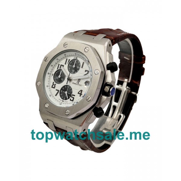 Stainless Steel Fake Audemars Piguet Royal Oak Offshore 26170ST Watches UK With Arabic Numerals