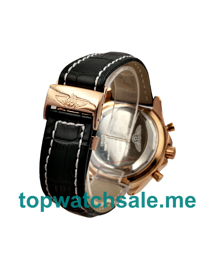 UK Black Dials Rose Gold Breitling Bentley GT A13362 Replica Watches