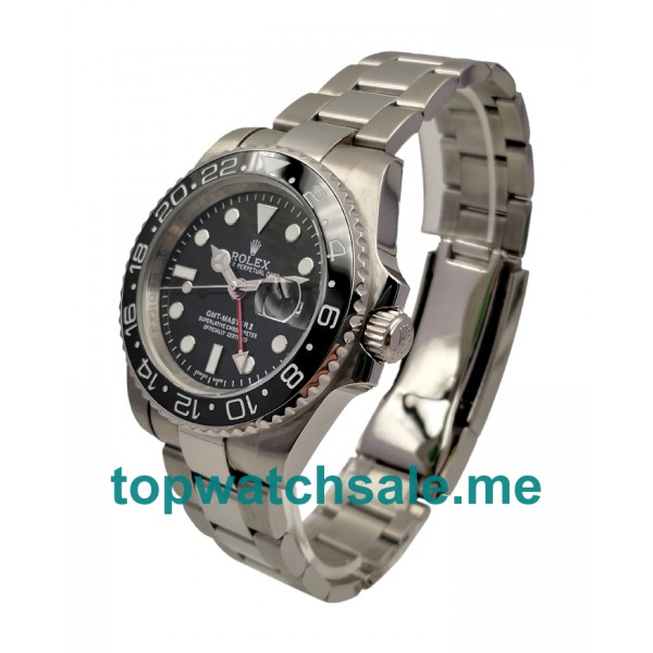 UK Black Dials Steel Rolex GMT-Master II 116710 Replica Watches