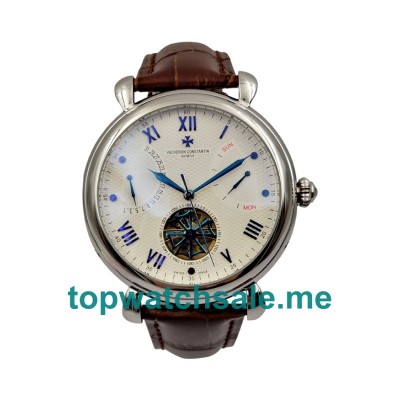 UK White Dials Steel Vacheron Constantin Patrimony 171219 Replica Watches