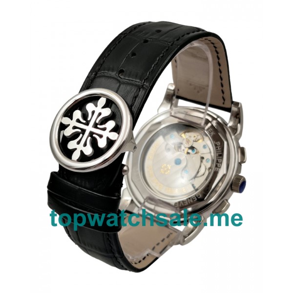 UK Black Dials Steel Patek Philippe Grand Complications 5970G Replica Watches