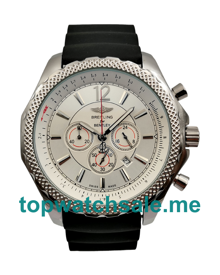 UK White Dials Steel Breitling Bentley Motors A25362 Replica Watches