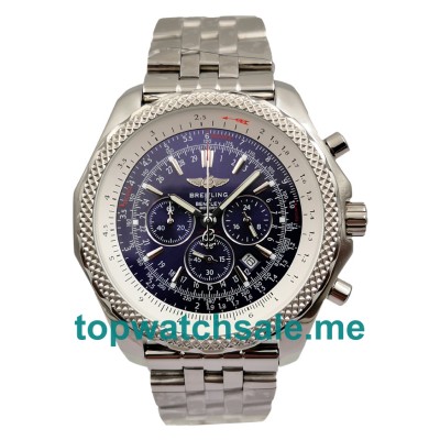 UK Blue Dials Steel Breitling Bentley Motors A25362 Replica Watches