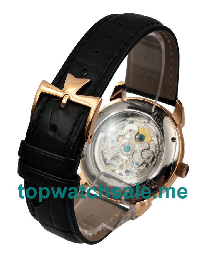 UK Black Dials Steel Vacheron Constantin Patrimony 171263 Replica Watches