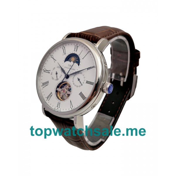 UK White Dials Steel IWC Portofino 171291 Replica Watches