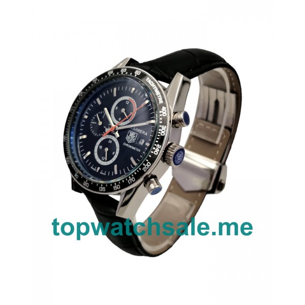 UK Black Dials Steel TAG Heuer Carrera CV201AJ.FC6357 Replica Watches