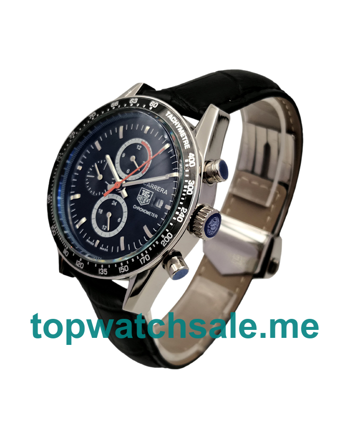 UK Black Dials Steel TAG Heuer Carrera CV201AJ.FC6357 Replica Watches