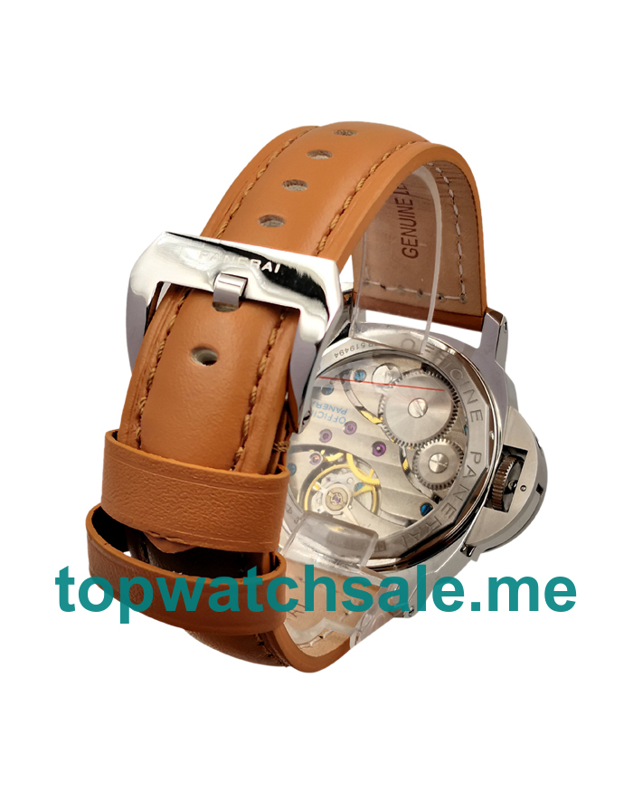 UK 43MM Arabic Numerals Replica Panerai Luminor PAM01086 Black Dials Watches