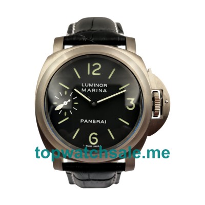 UK Black Dials Titanium Panerai Luminor Marina PAM00177 Replica Watches