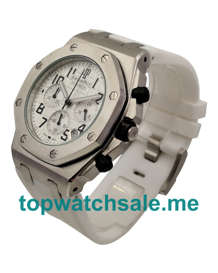 42MM Silver Dials Audemars Piguet Royal Oak Offshore 26283ST Replica Watches UK