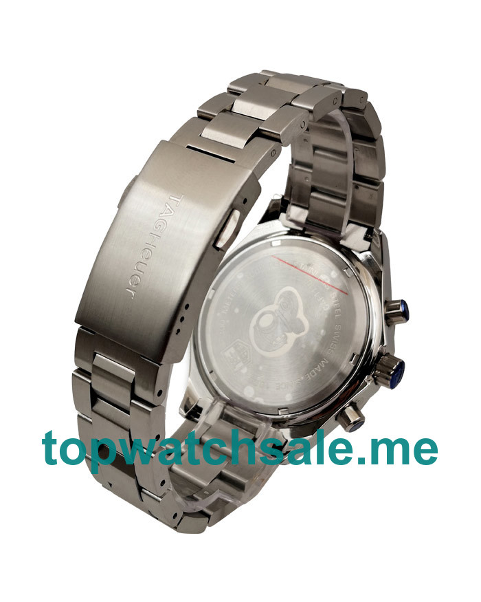 Stainless Steel Replica TAG Heuer Aquaracer CAF2012.BA0815 Watches UK With Blue Ceramic Bezels