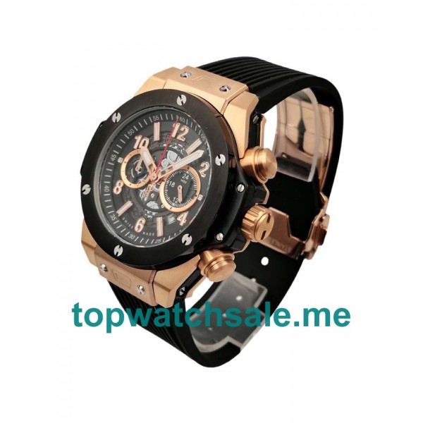 UK 44MM Rose Gold Hublot Big Bang 411.OM.1180.RX Replica Watches
